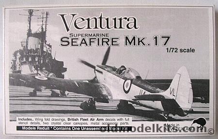 Ventura 1/72 Seafire Mk17, V0516 plastic model kit